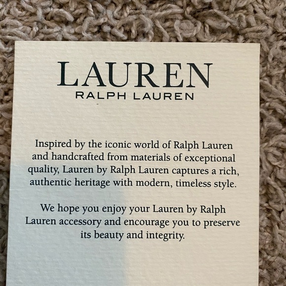 ralph lauren black leather purse authentic - Picture 10 of 10